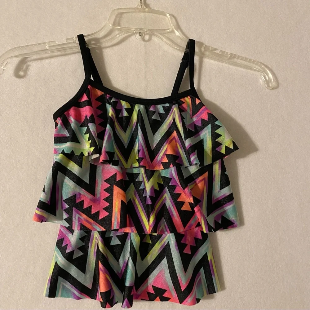 Justice bikini top halter top girls bikini top